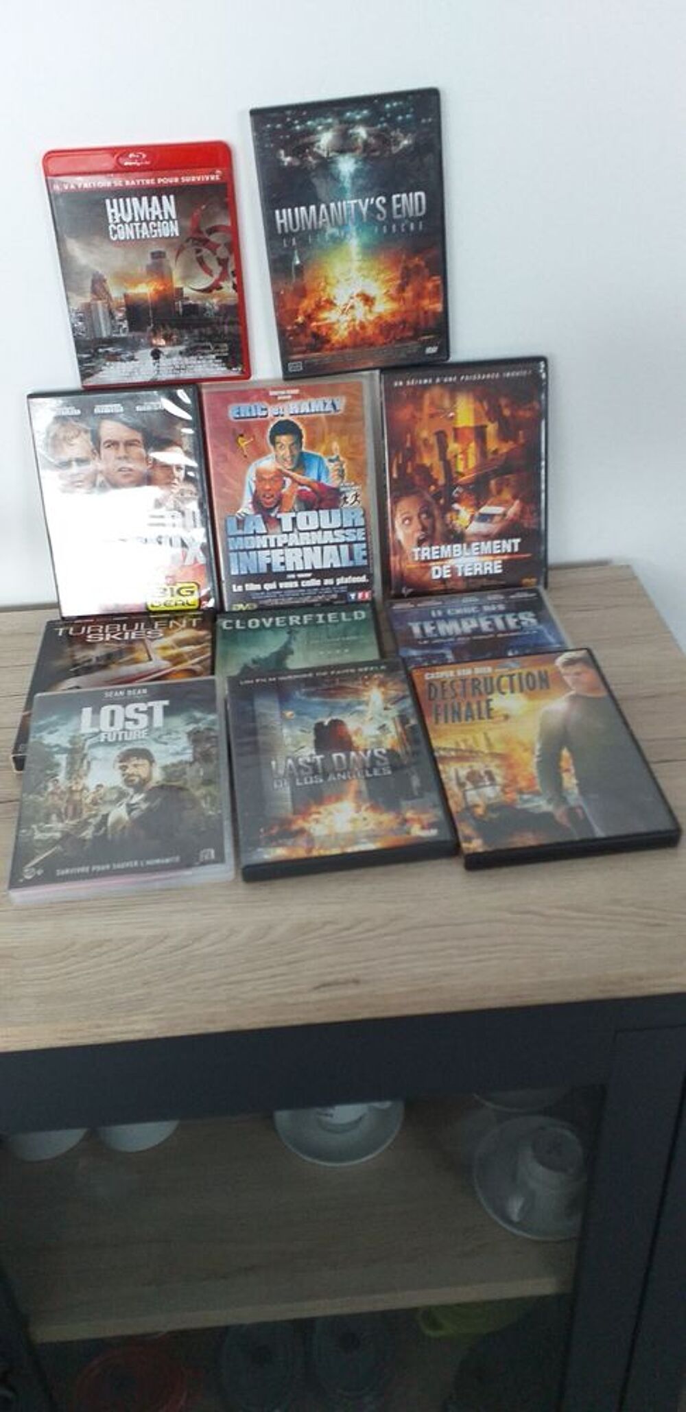lot 4 de 11 dvds DVD et blu-ray