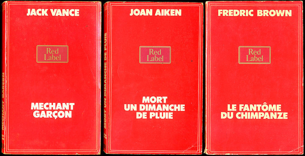 Edition Red Label / LOT de 3 romans (policier-thriller) Livres et BD