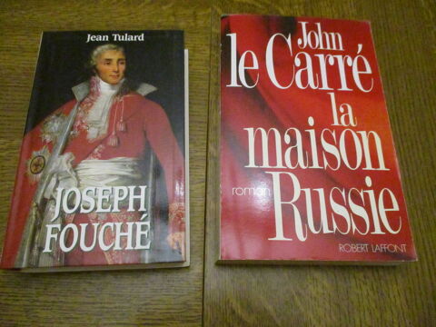 livres divers: La maison Russie et Joseph Fouché 0 Mérignies (59)