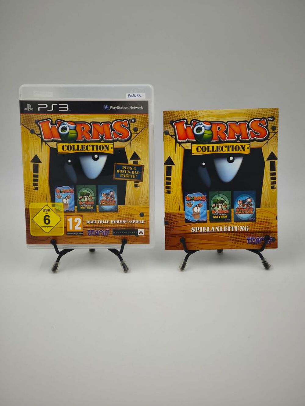 Jeu Playstation 3 Worms Collection en boite, complet Consoles et jeux vidéos