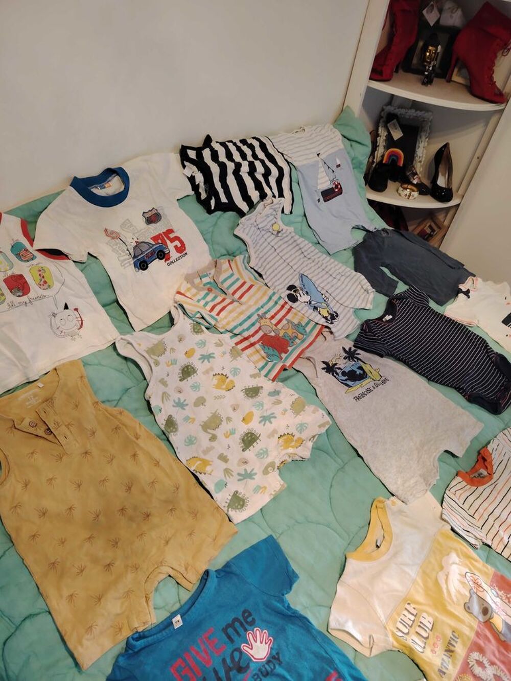 lot v&ecirc;tements gar&ccedil;on 12 mois Puriculture