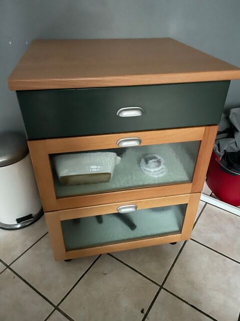 Casserolier 3 tiroirs 60 cm 40 Lyon 7 (69)