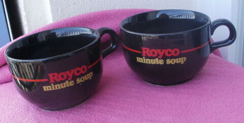 2 tasses publicitaire ROYCO Minute soup 8 Montauban (82)