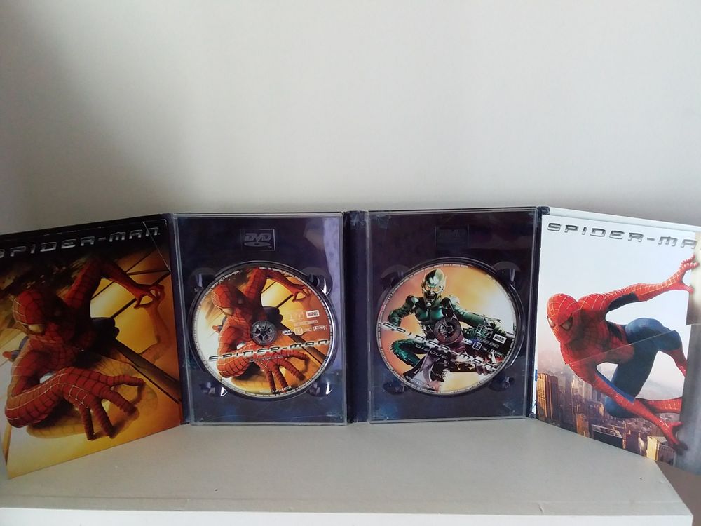 SPIDERMAN DVD et blu-ray