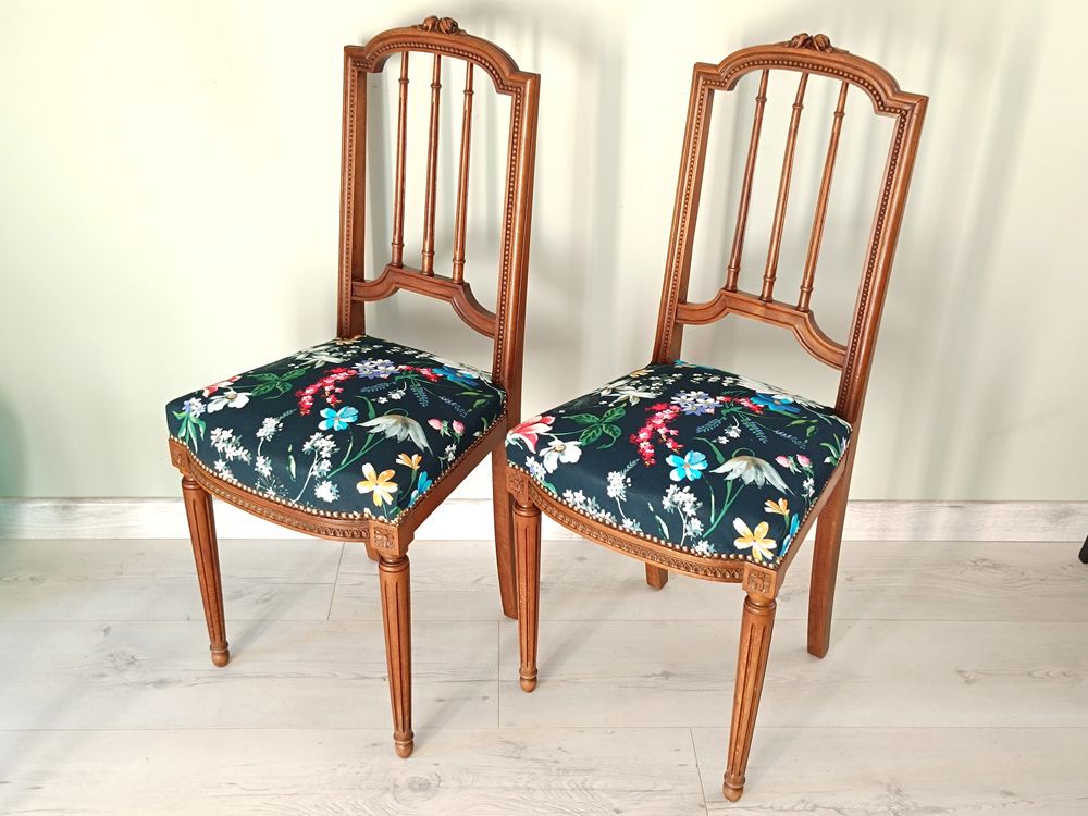 Paire de chaise Napol&eacute;on III Meubles