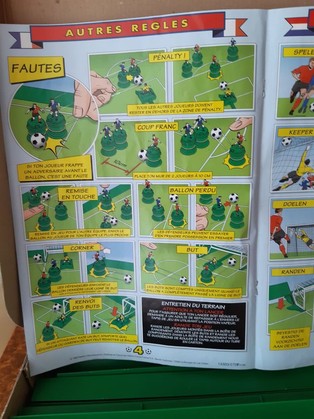 Pro Action Football PARKER.
Jeux / jouets