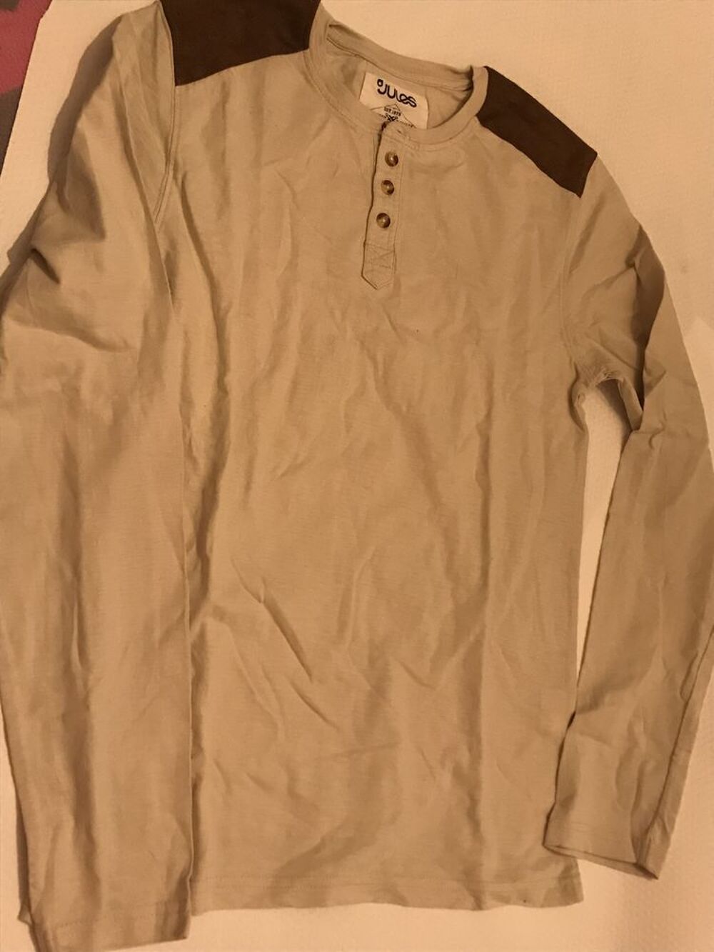 PULL LEGER JULES beige/Marron T. S NEUF Vêtements