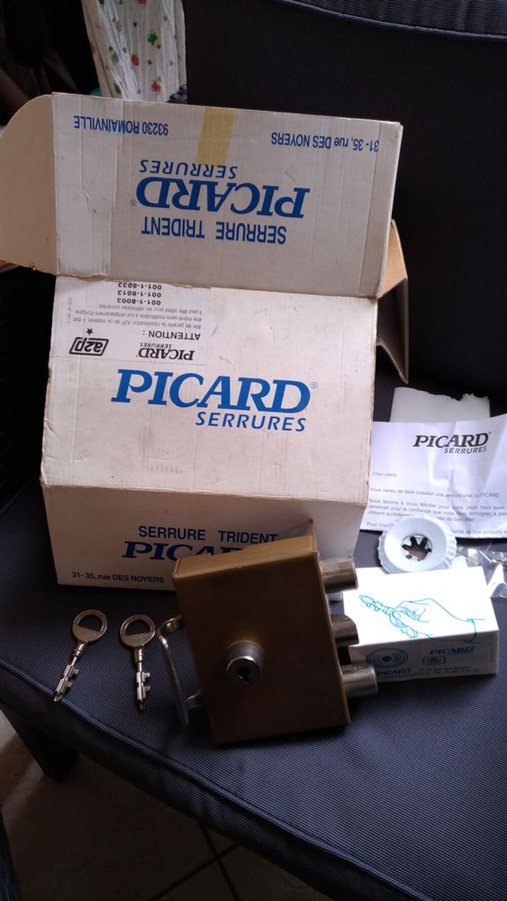 serrure trident picard Bricolage