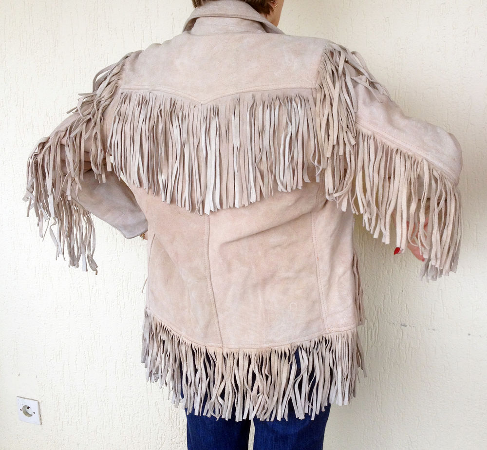 VESTE A FRANGE Vêtements