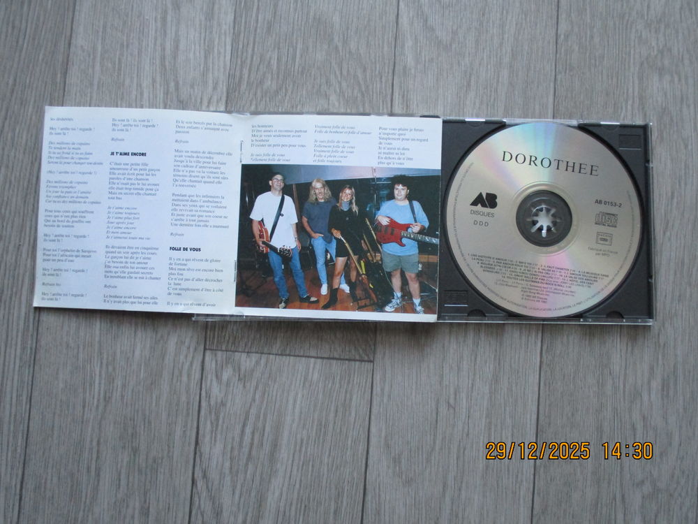 cd de doroth&eacute;e CD et vinyles