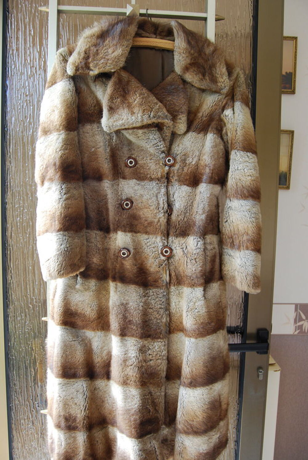 MANTEAU EN RAT D'AMERIQUE Vêtements