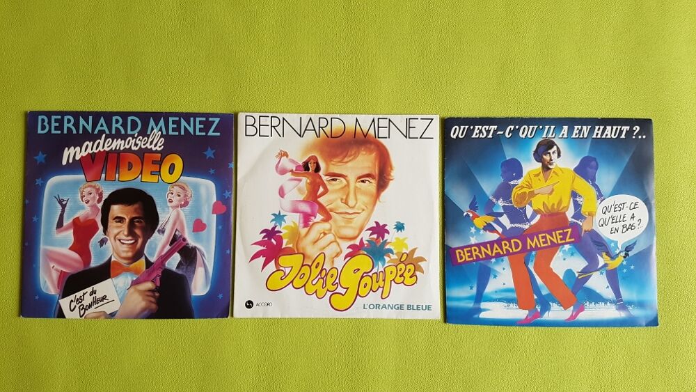 BERNARD MENEZ CD et vinyles