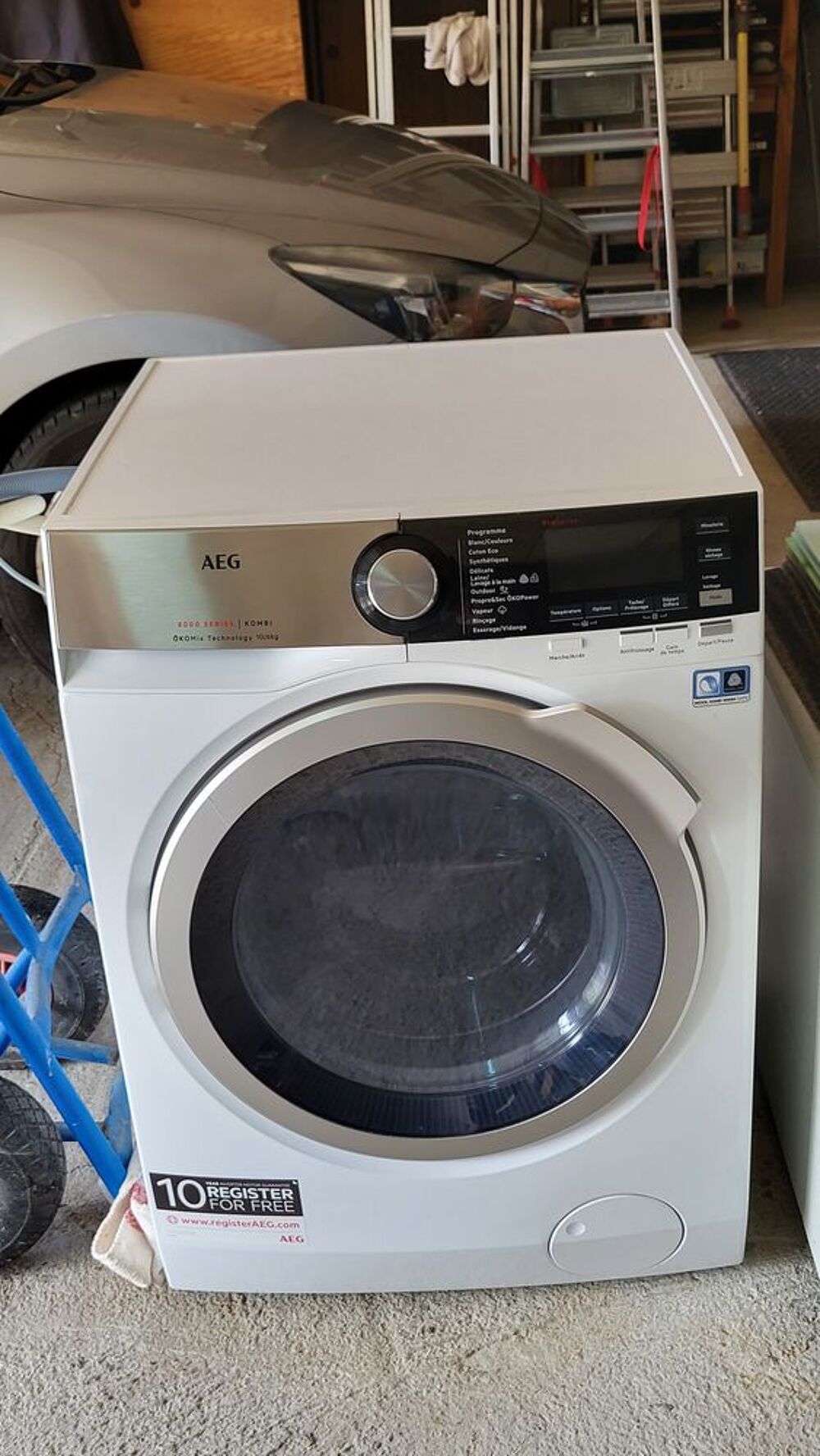 MACHINE A LAVER SECHANTE AEG SERIE 8000 Electroménager