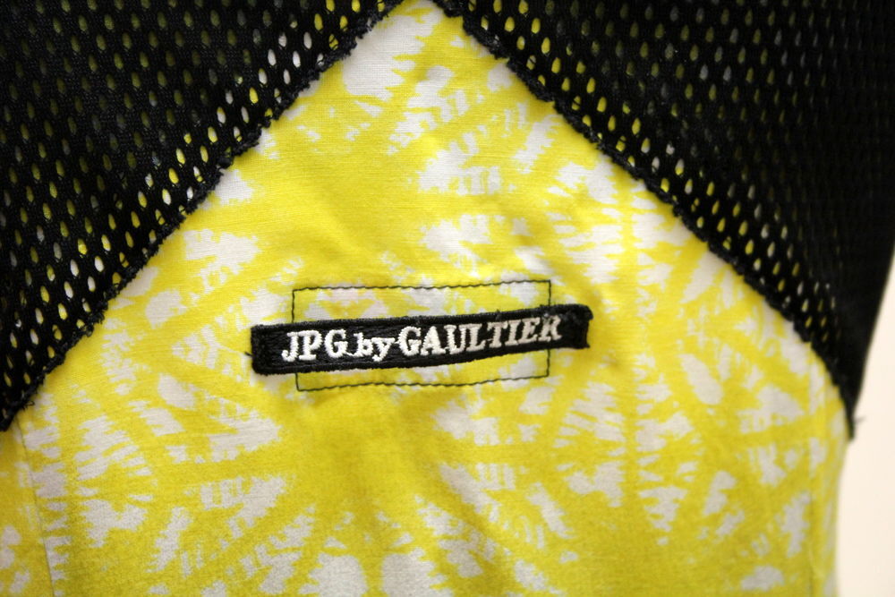 Robe citron et noir JEAN PAUL GAULTIER T.40 Vêtements