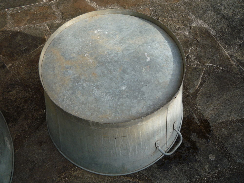 Bassine en zinc
Bricolage