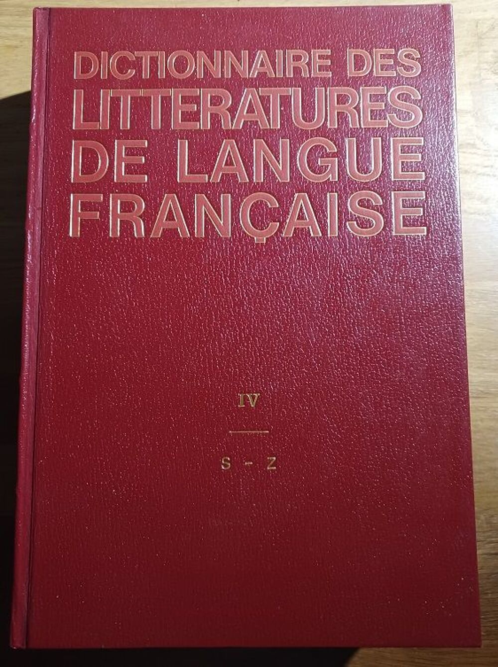 Dictionnaire des litt&eacute;ratures de langue fran&ccedil;aise BORDAS Livres et BD