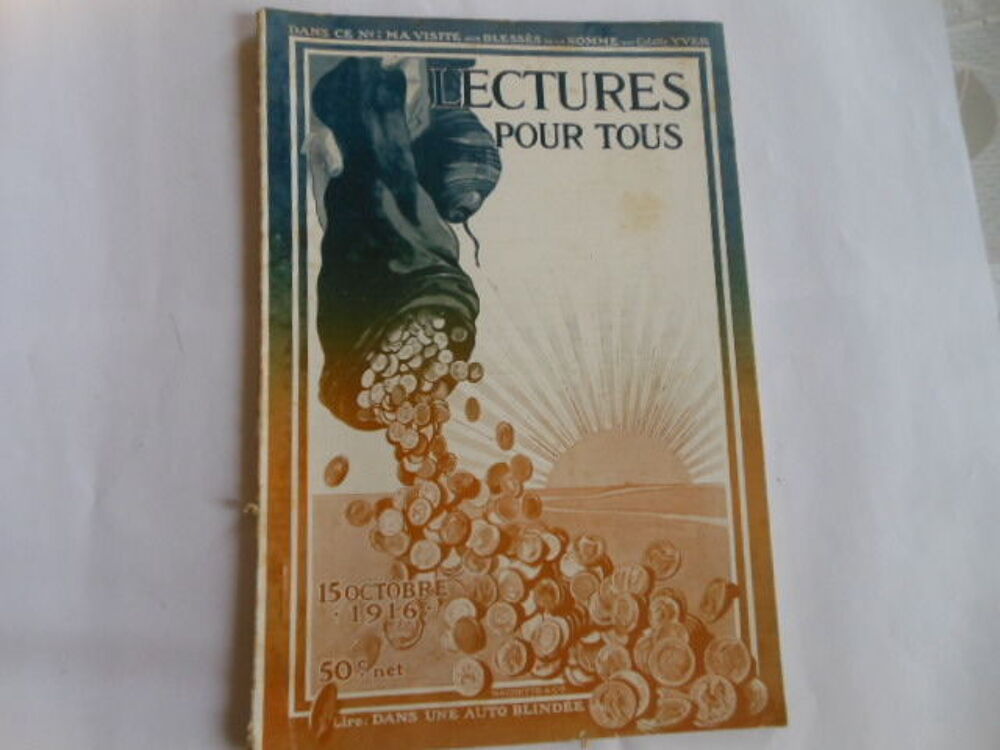 lecture pour tous du 15 octobre 1916 pa82 Livres et BD