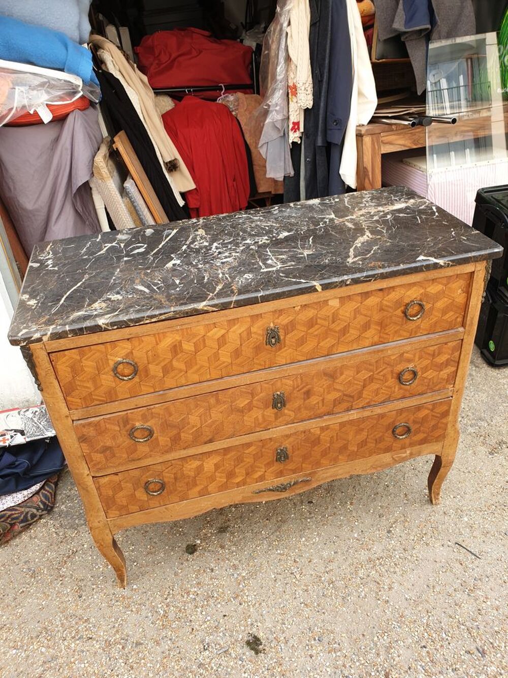 commode louis xvi moti&eacute; xx&eacute;me 3 tiroirs Décoration