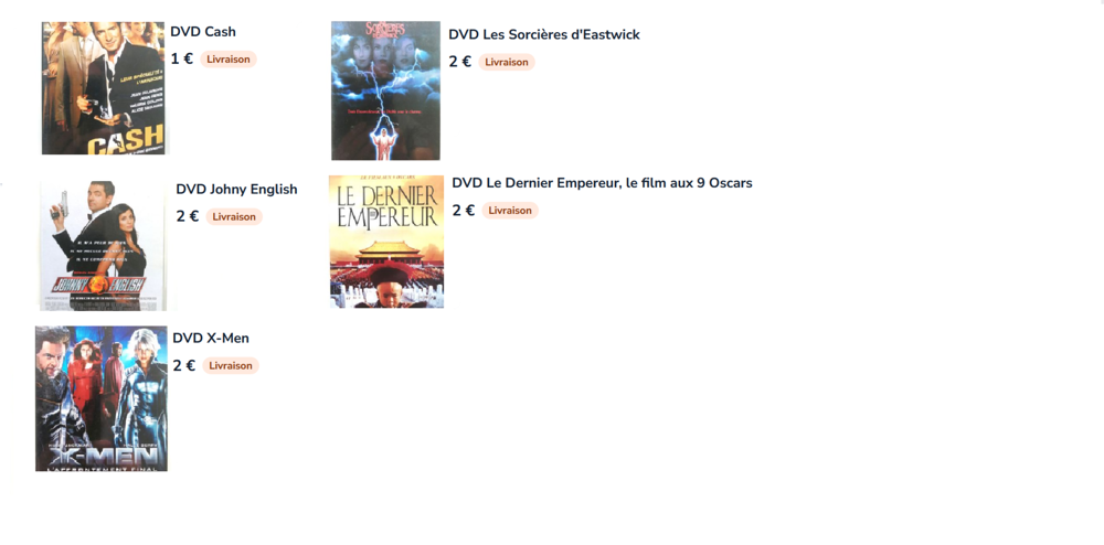 DVD X-Men DVD et blu-ray
