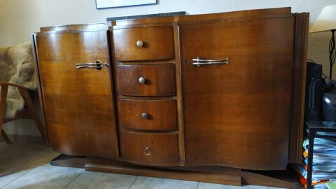 buffet et table style art dco anne 1936 palissandre 600 Bethoncourt (25)