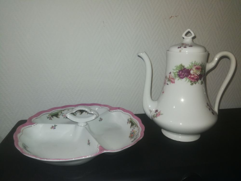 Pichet et plat assorti Décoration