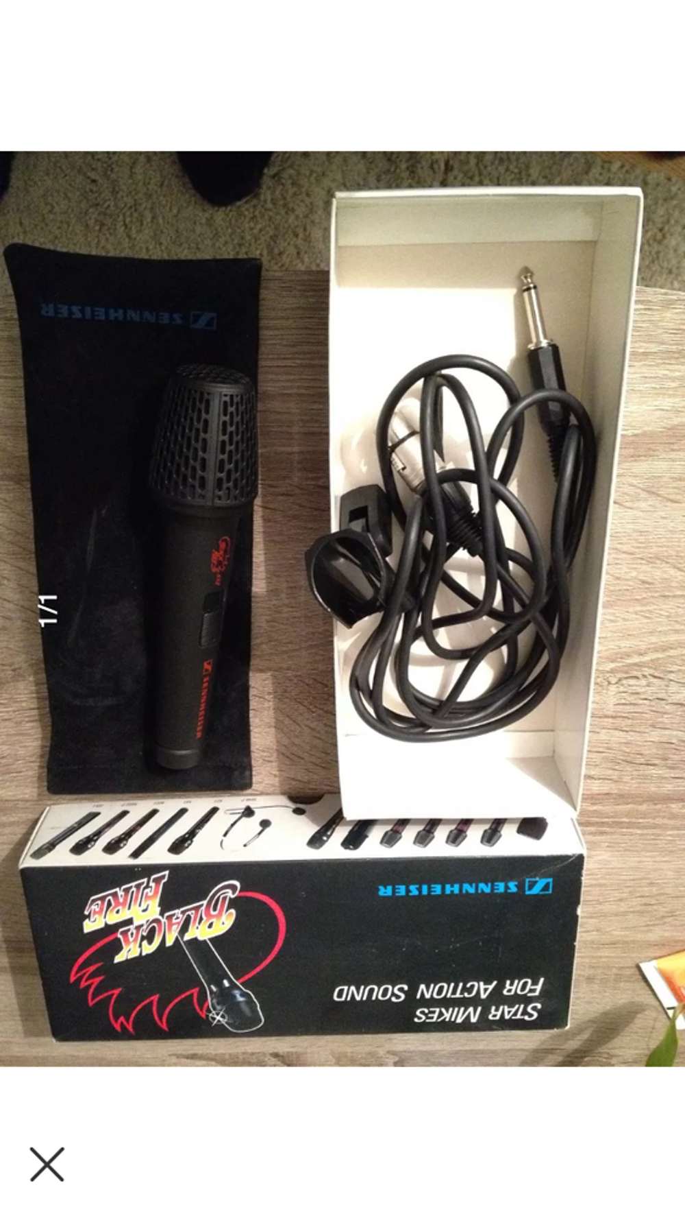 Micro Sennheiser BF 512, bon &eacute;tat Audio et hifi