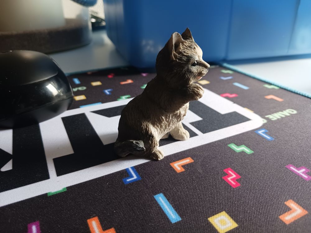 Figurine Chat R&eacute;aliste Pour Collectionneurs Décoration