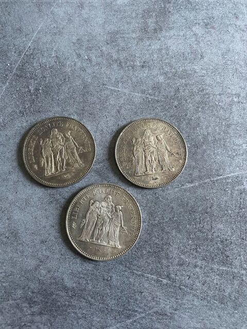 Pi�ces de 50.00 francs argent 80 Boll�ne (84)