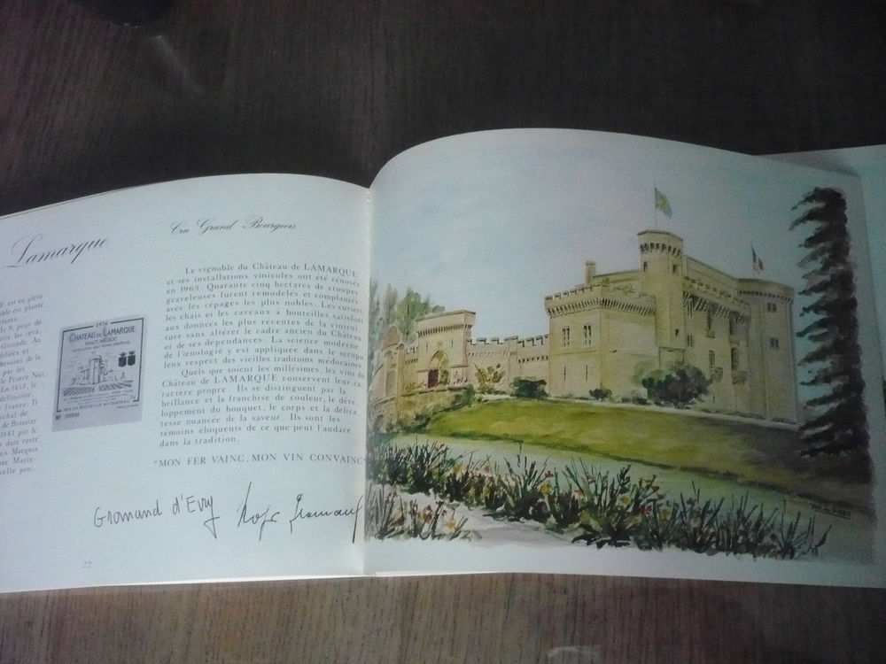 BORDEAUX CH&Acirc;TEAUX DU M&Eacute;DOC par Yan De SIBER (1979) Livres et BD