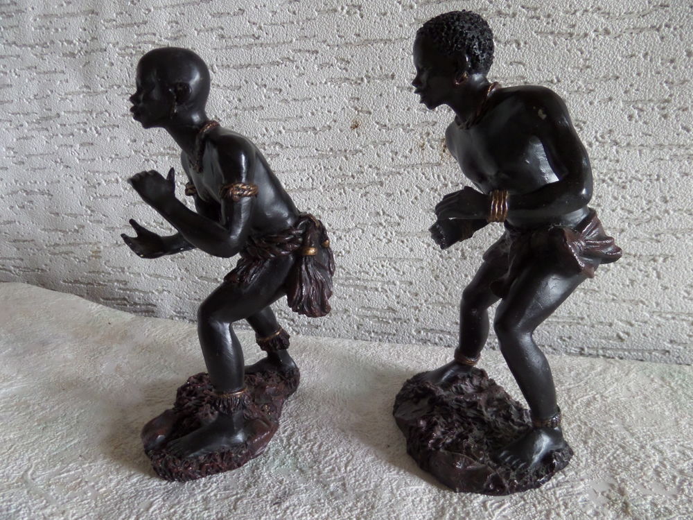 2 statuettes africaine 