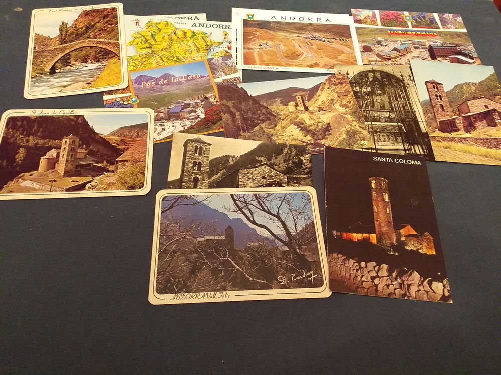 lot de 15 cartes postales neuves de L'Andorre 