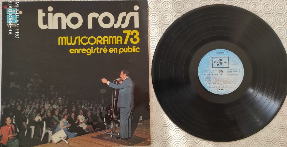 DISQUES 33T VINYLS ? TINO ROSSI CD et vinyles