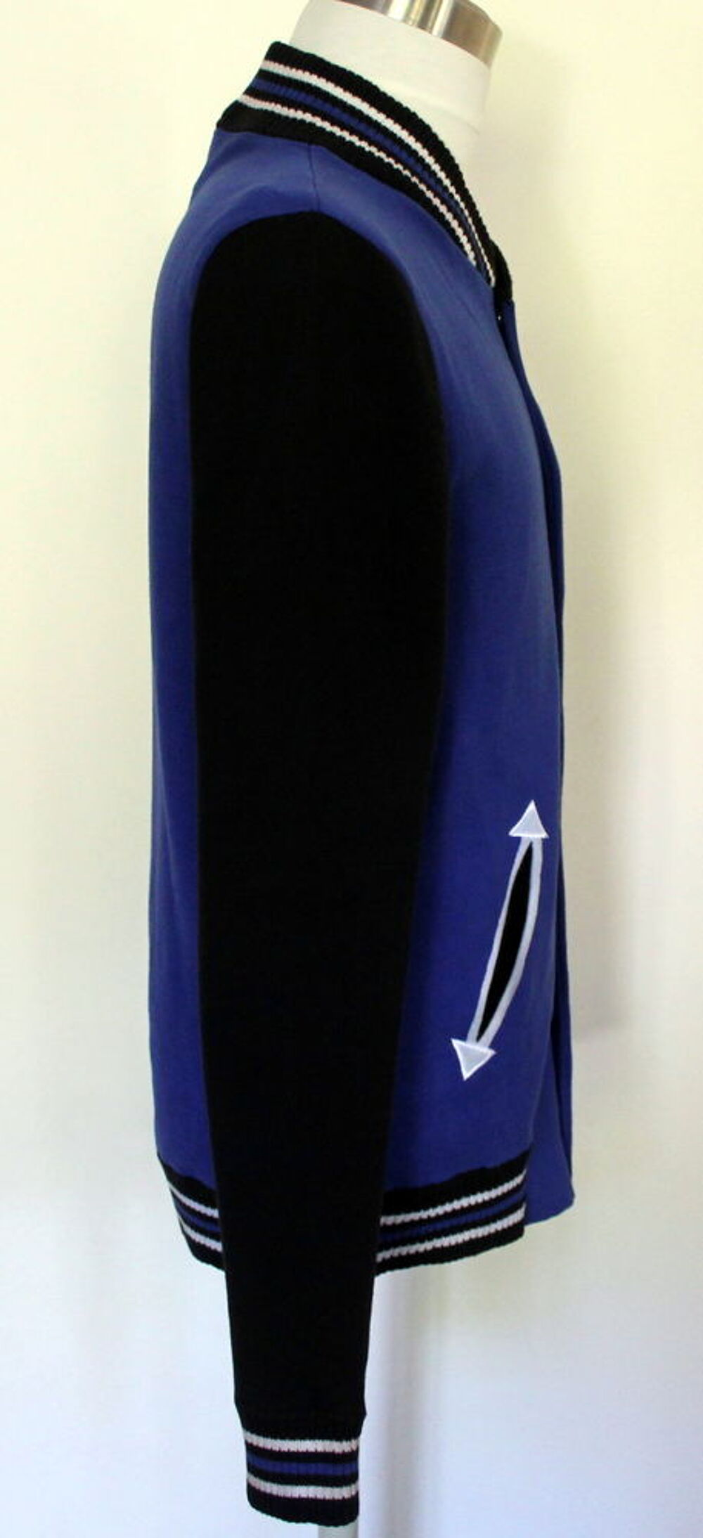 Teddy noir bleu J.C DE CASTELBALJAC Vêtements