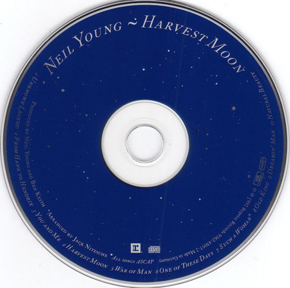 cd Neil Young Harvest Moon (&eacute;tat neuf) CD et vinyles