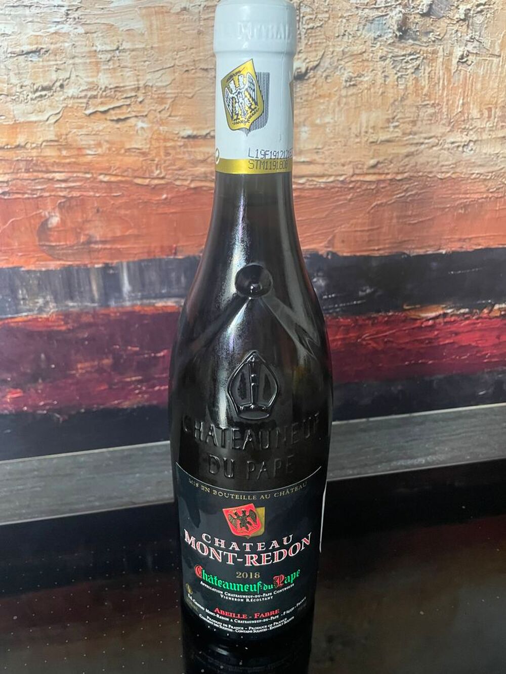 1 Bt Ch&acirc;teauneuf-Du-Pape Blanc 2018 Ch&acirc;teau Mont-Redon Cuisine