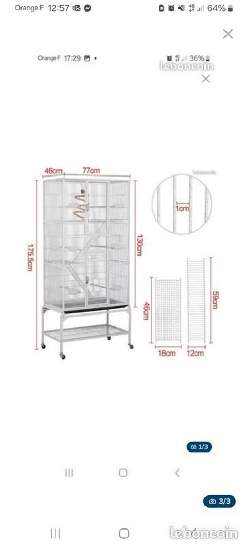 cage � oiseaux 30120 Le vigan