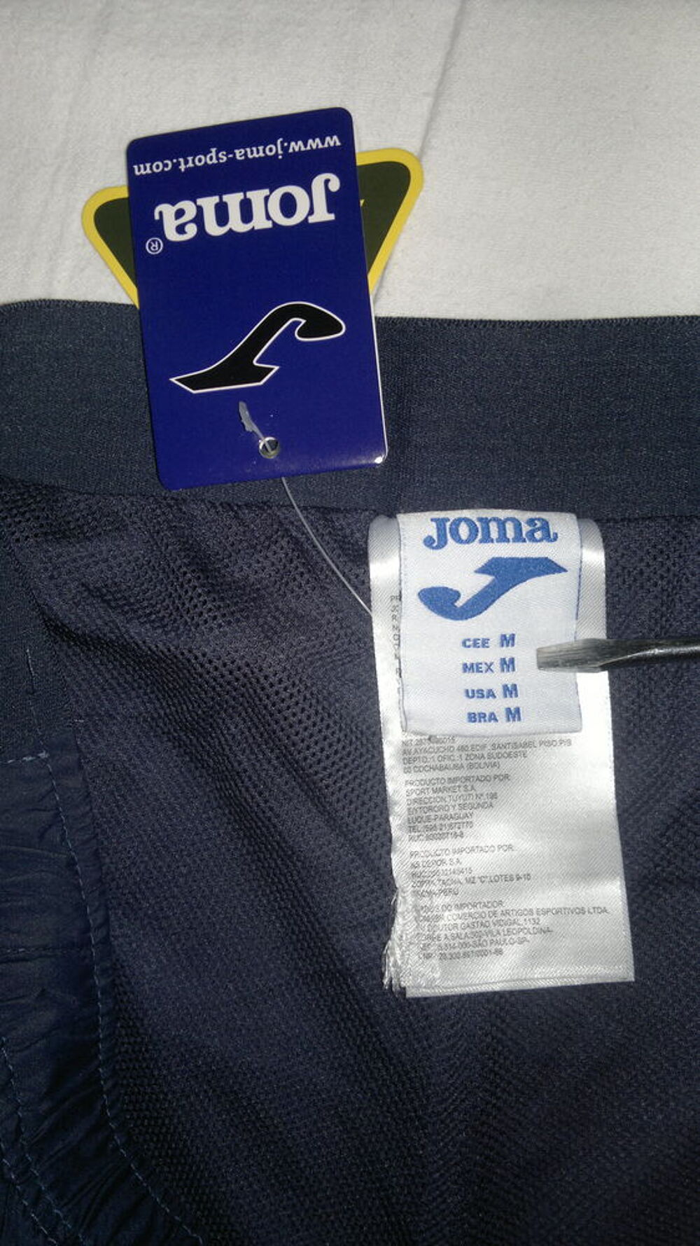 Pantalon Joma M marine Vêtements