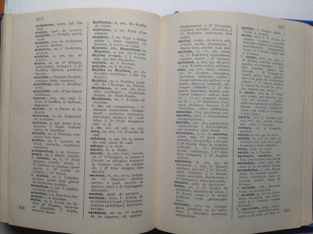 DICTIONNAIRE HATIER LATIN FRAN&Ccedil;AIS Envoi Possible
Livres et BD