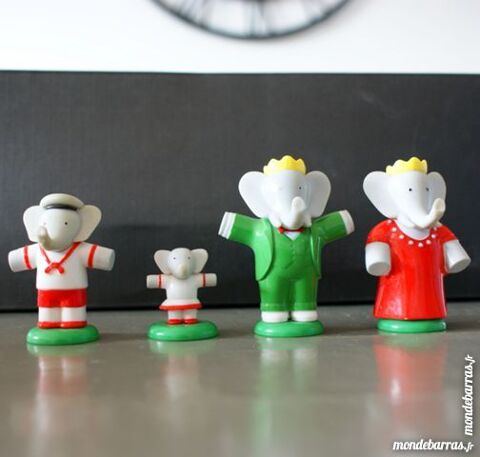 Figurines Babar en plastique 5 Cabestany (66)