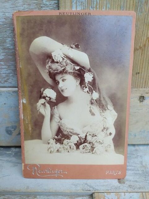 Artiste Com�dienne Arlette Dorg�re Photographie Reutlinger 0 Loches (37)