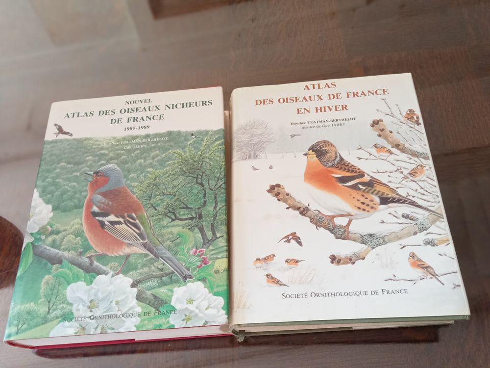 2 atlas des oiseaux de France Livres et BD