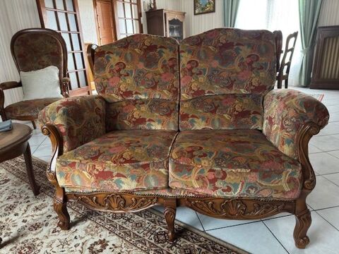 Salon avec un canap et 2 fauteuils voltaire 150 Saint-Hilaire-Saint-Mesmin (45)