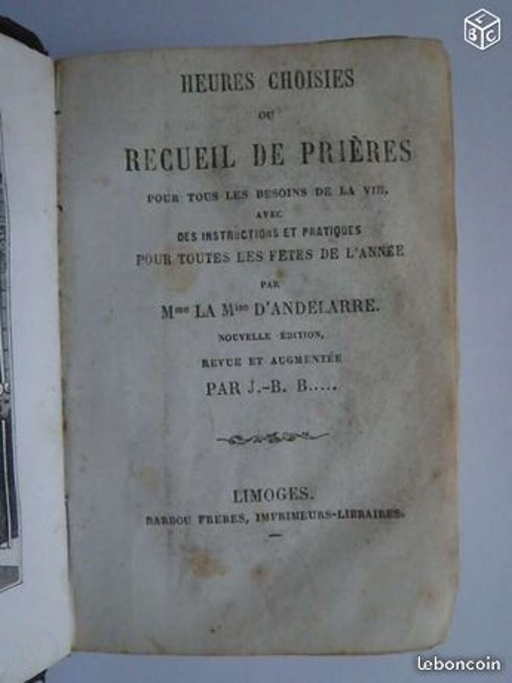 Missel : Edition Barbou &agrave; Limoges Livres et BD