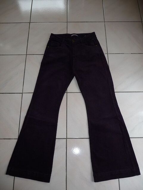 Pantalon velours fines ctes prune 36/38 - N E U F 25 Celles-sur-Belle (79)