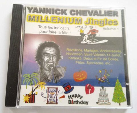 CD audio Yannick Chevalier Millenium Jingles Vol 1 état neuf. 
Idéal Dj, soirée etc ...
Sur Amiens Rivery. 
10 € 
Pas d'envoi. 10 Amiens (80)