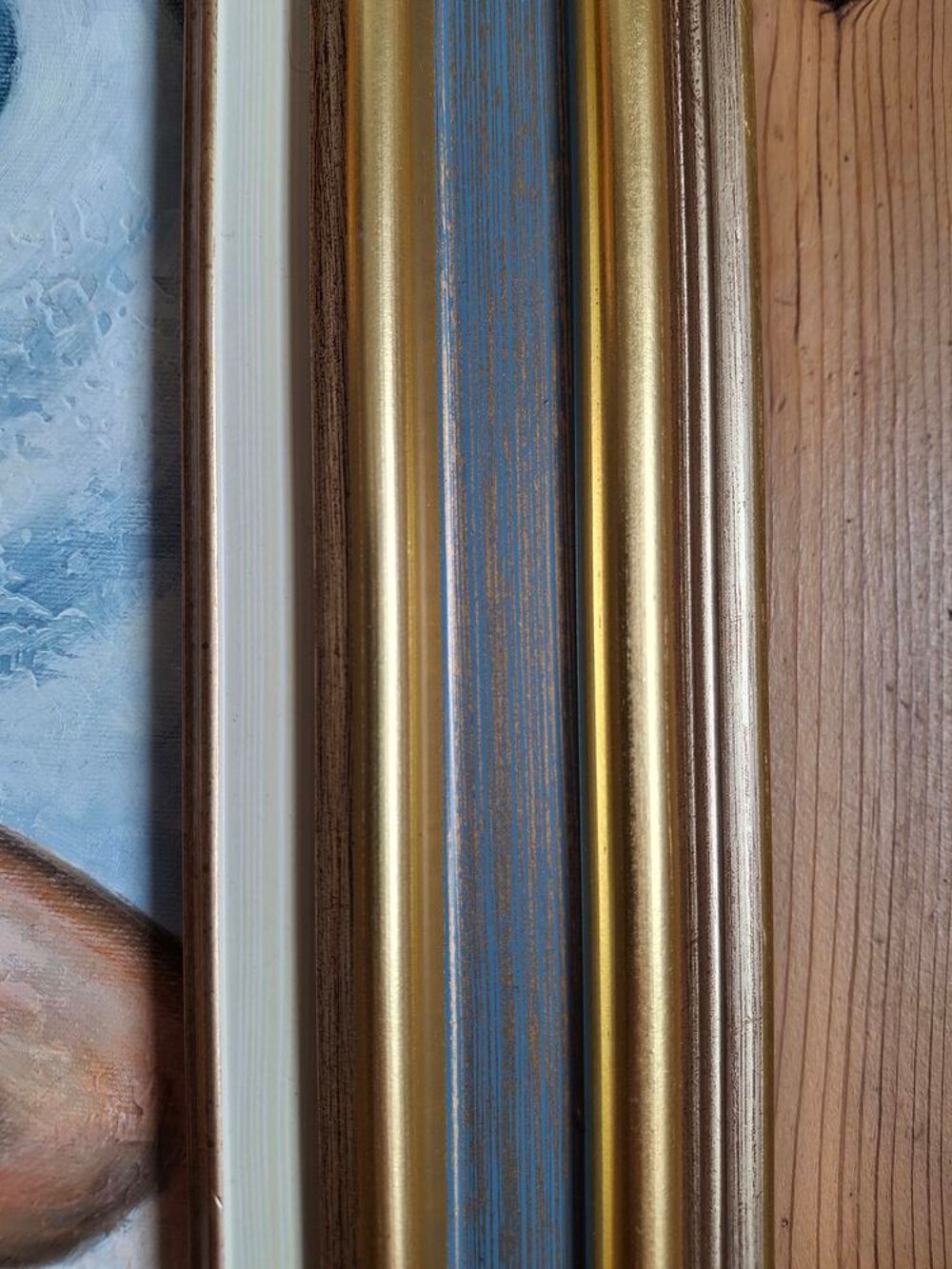 Huile sur toile sign&eacute;e et encadr&eacute;e d'apr&egrave;s Lempicka Art D&eacute;co Décoration