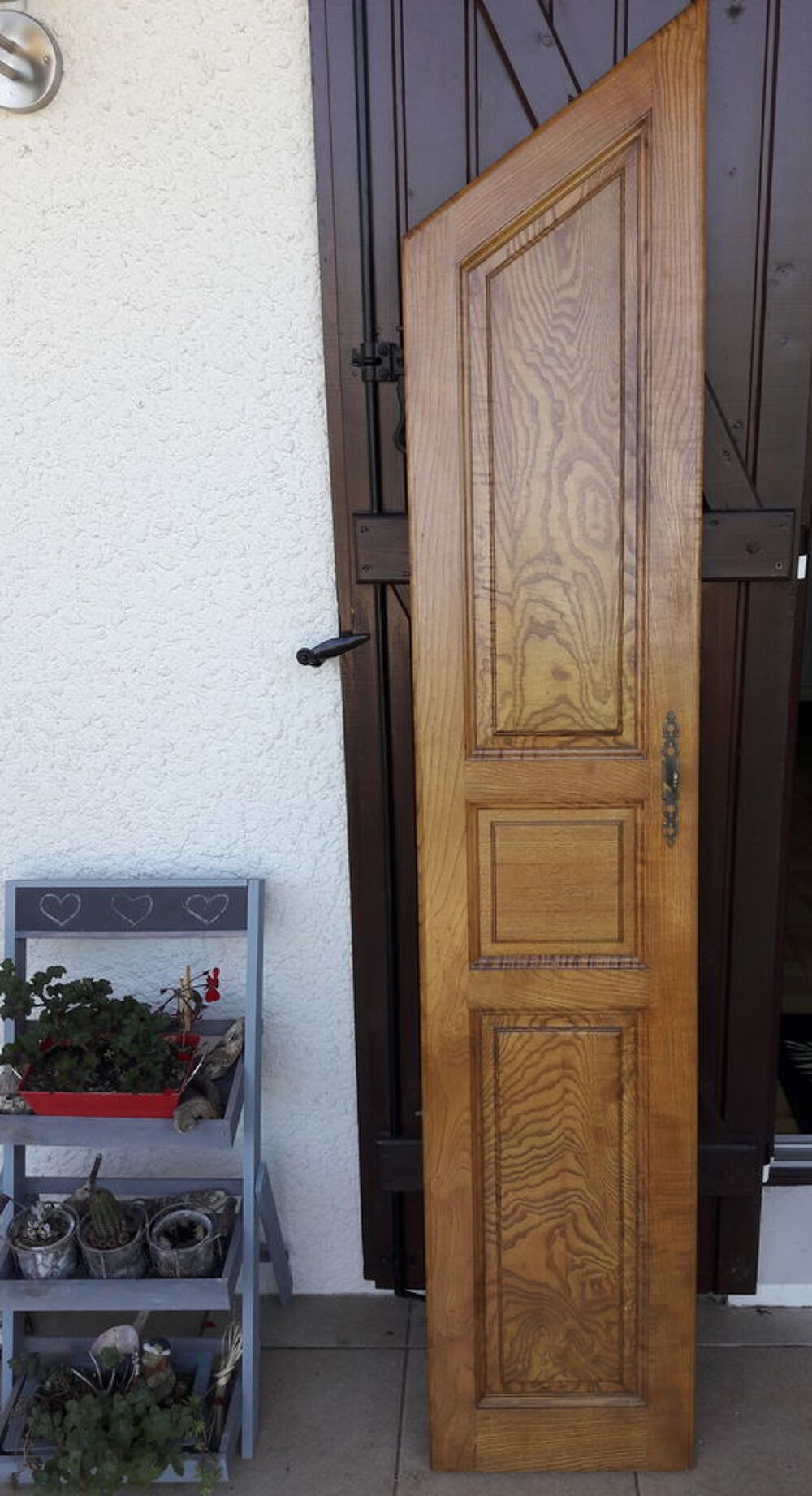 Porte ch&ecirc;ne massif parfait &eacute;tat Bricolage