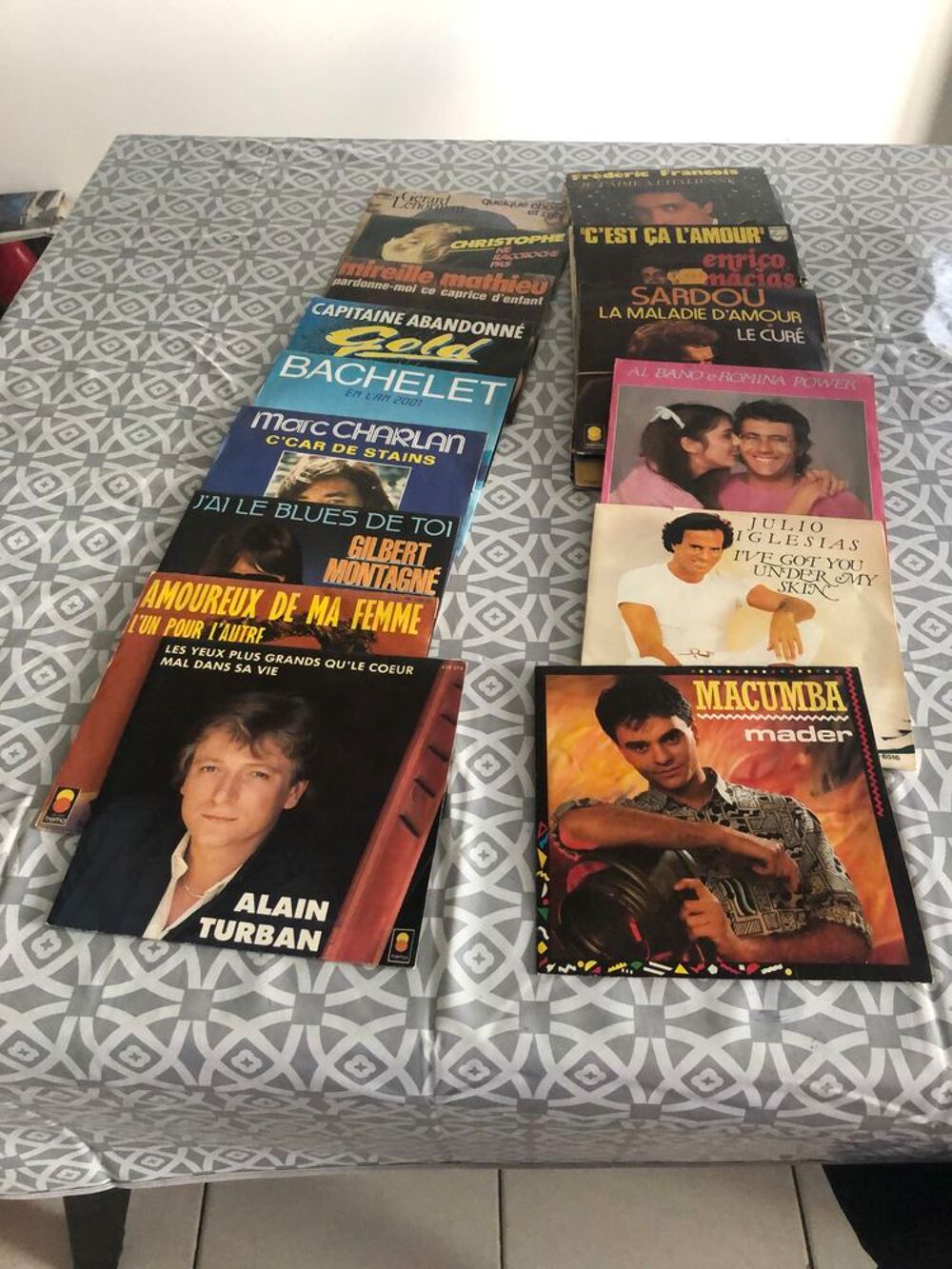 cherchez vous des 45 tours ann&eacute;e 1980 CD et vinyles