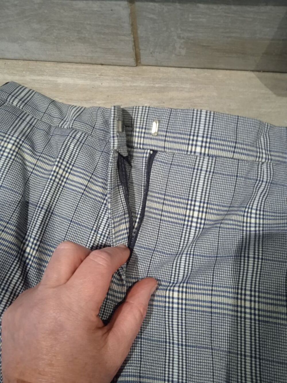 pantalon &agrave; carreau 16 ans Vêtements enfants