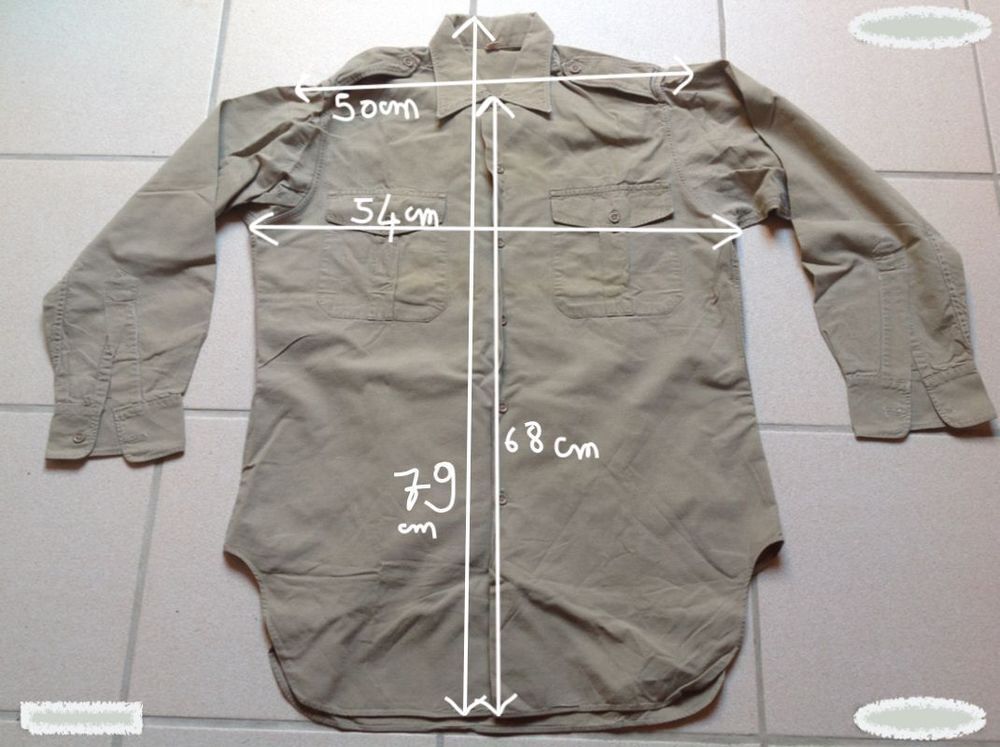 CHEMISE MANCHES LONGUES TAILLE M Envoi Possible
Vêtements